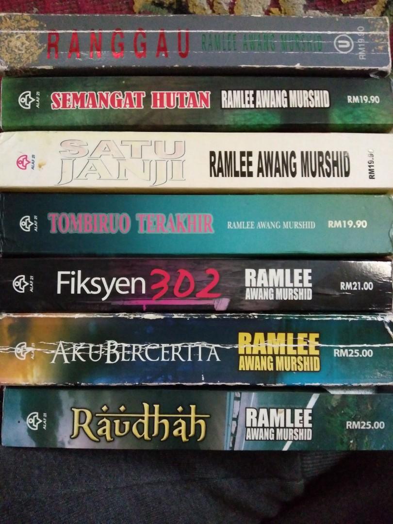 Koleksi Novel Ramlee Awang Murshid Books Stationery Books On Carousell