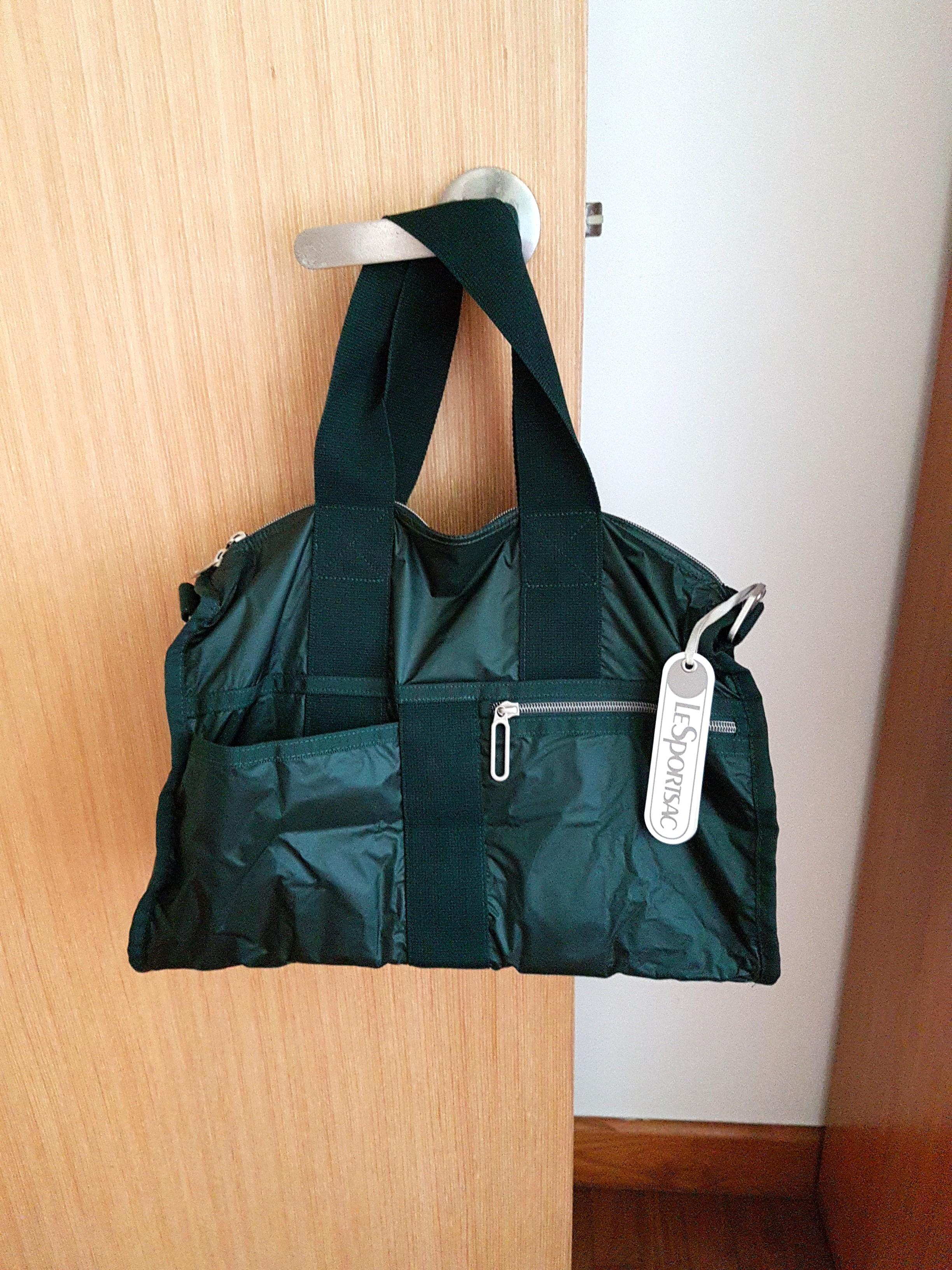 RTP 220 Lesportsac Essential Weekender Dark Green Duffle bag