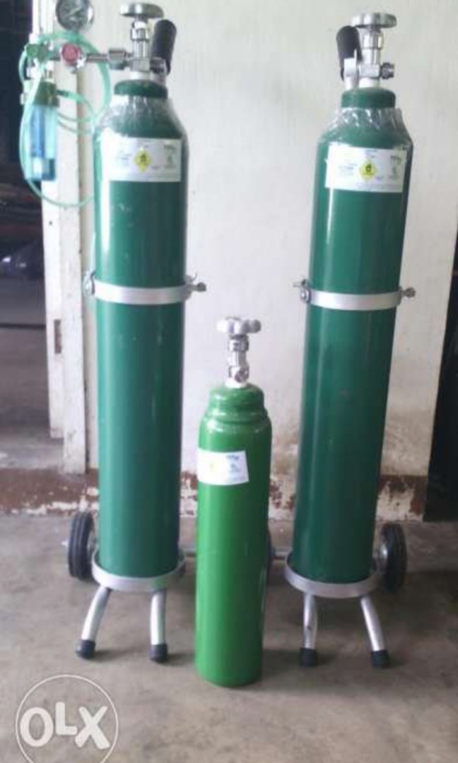 Mobile Medical Oxygen Tank Complete Set W Carrier Health Beauty Perfumes Nail Care Others On Carousell
