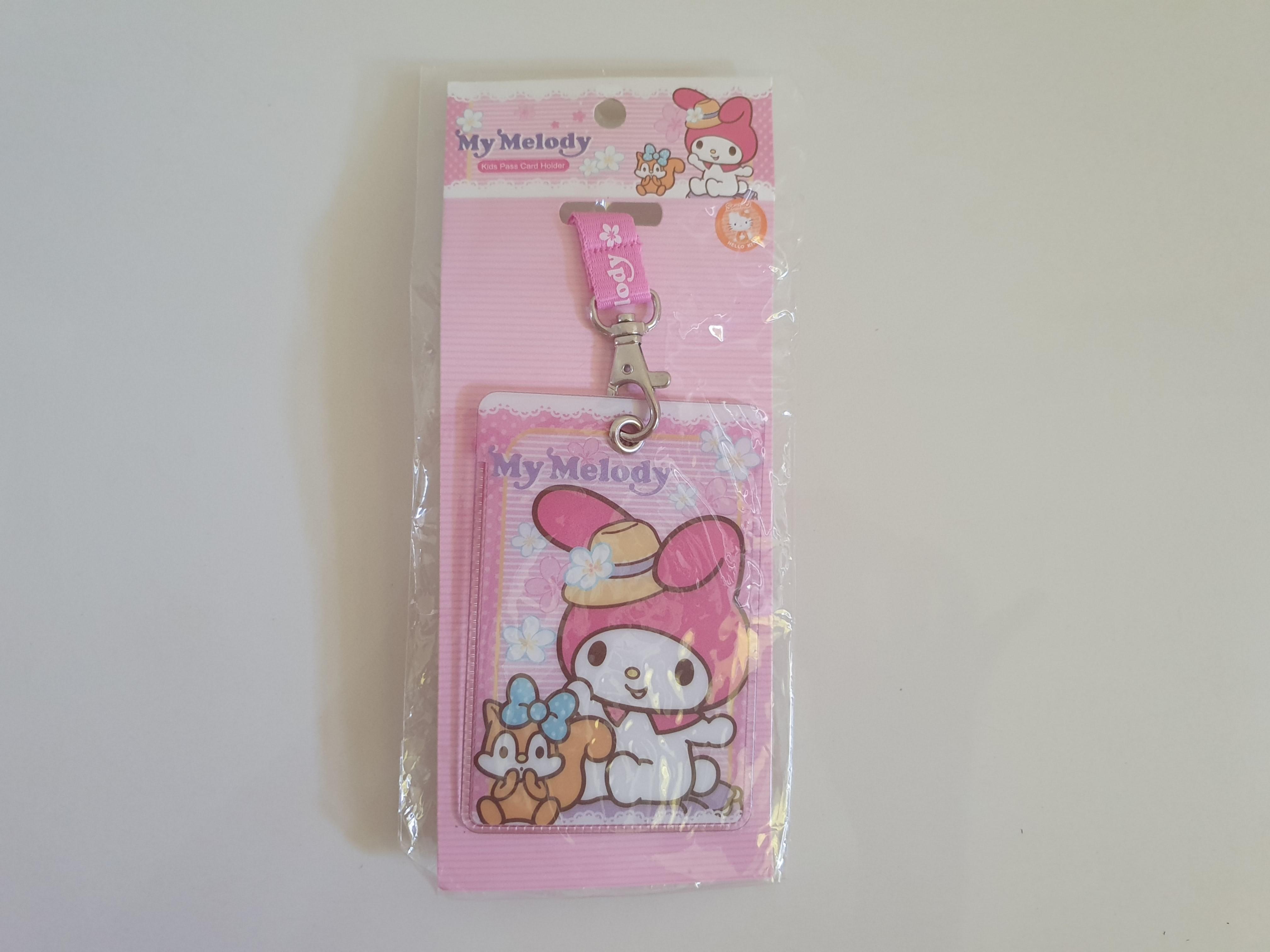 Risu Rabbit My Melody & Risu Kids Pass Card Holder Sanrio Authentic Rare (Rabbit ...