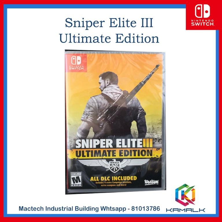 sniper elite iii ultimate edition switch