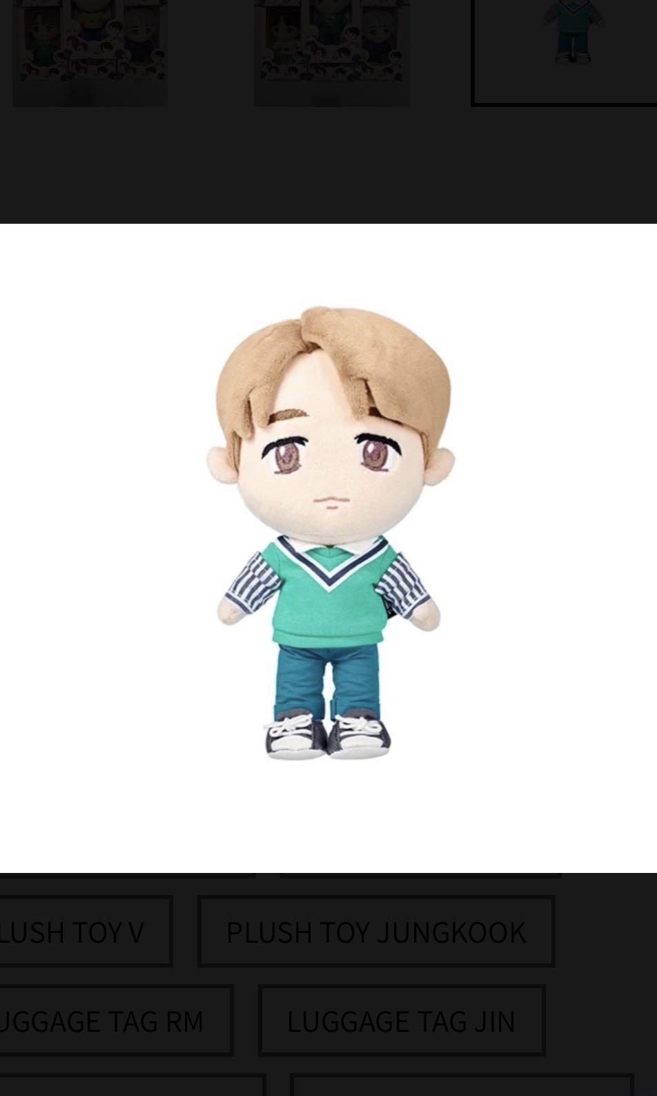 bts jimin plush