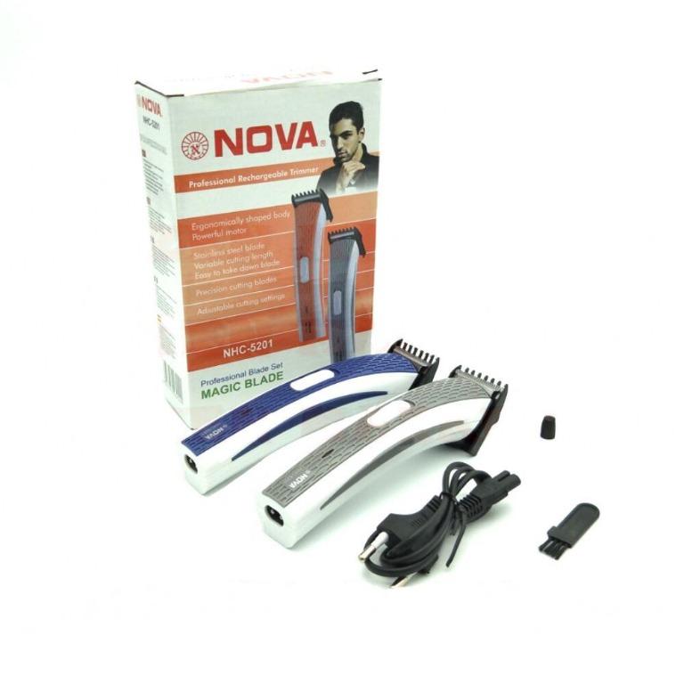 🔥Original Nova 5201 Professional Rechargeable Hair Clipper Hair Trimmer Hair  Clipper Hair Shaver, TV & Home Appliances, Electrical, Adaptors & Sockets  on Carousell