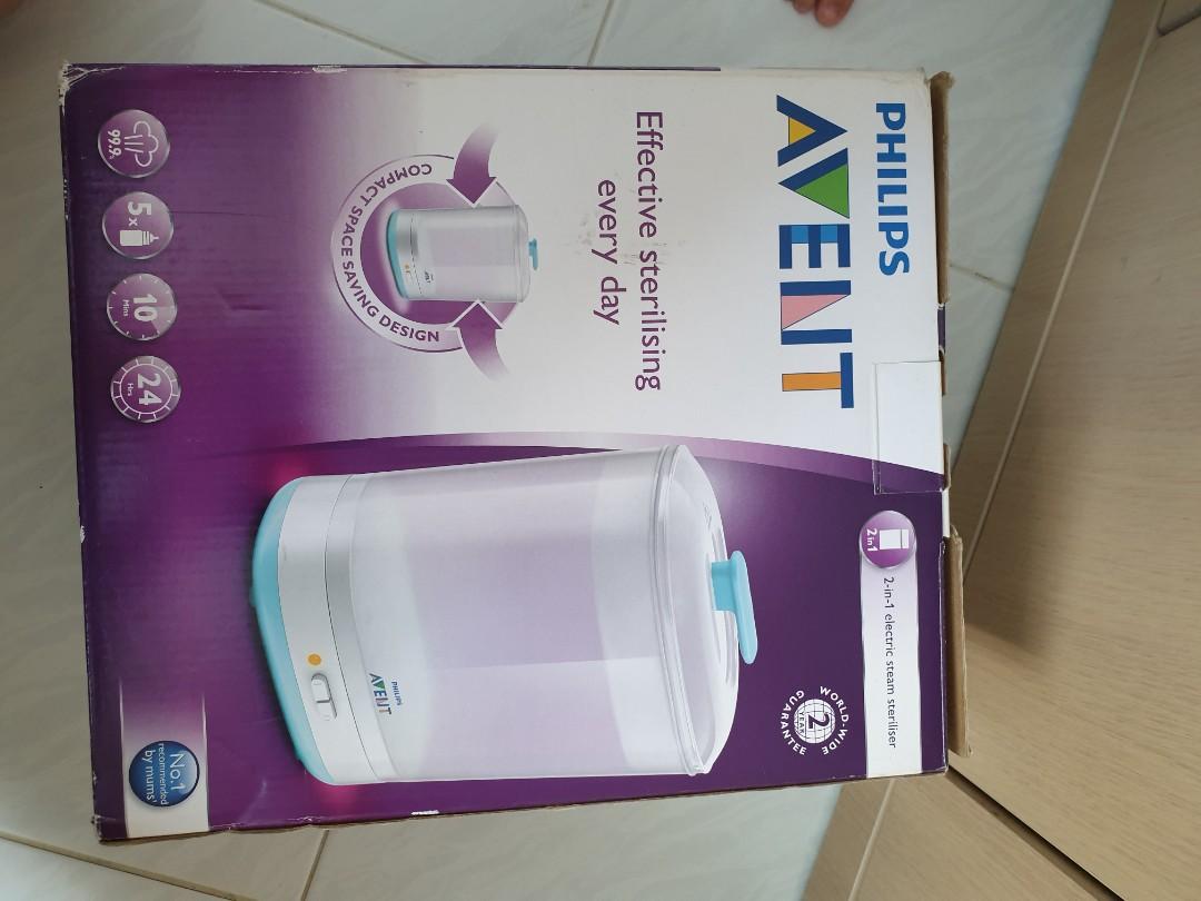 Philips Avent Steam Sterilizer, Babies & Kids, Nursing & Feeding