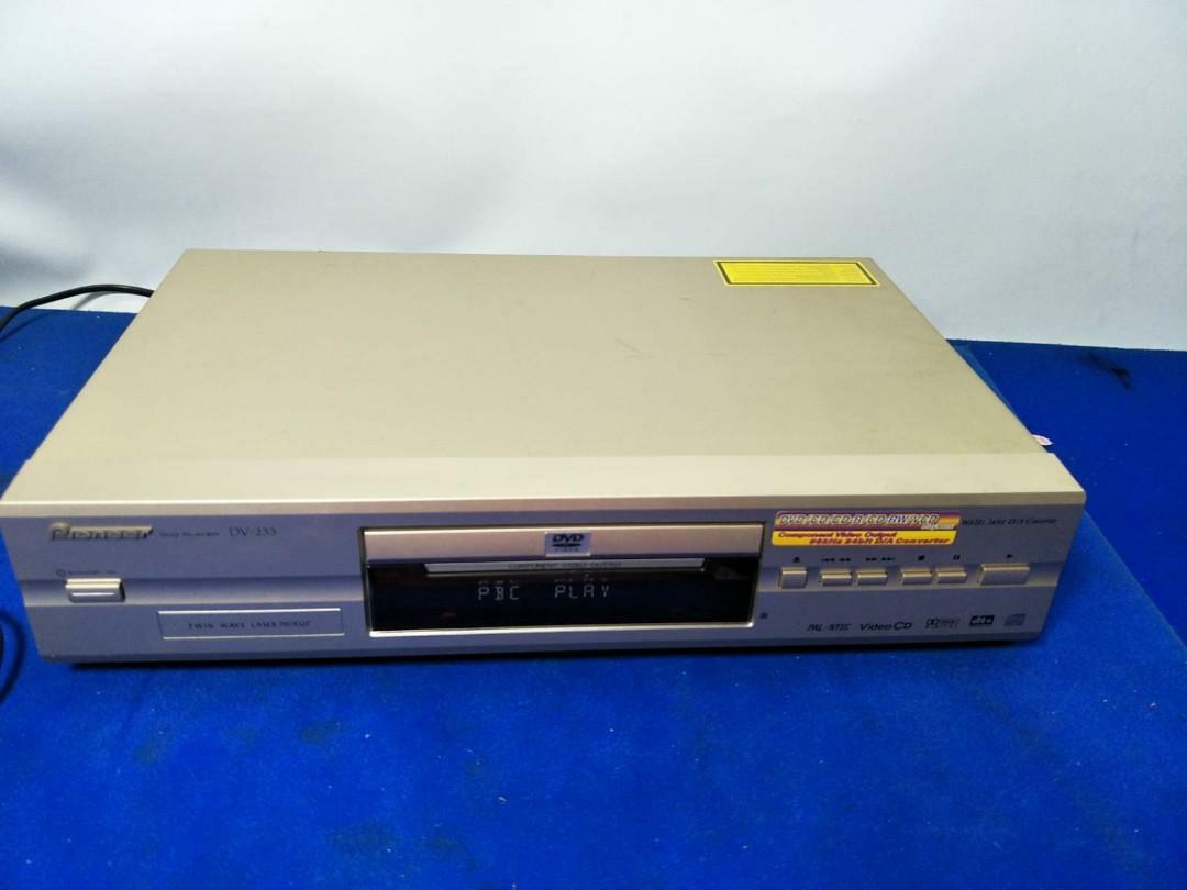 Pioneer DVD player (Model DV233) for sale 30 each, TV & Home