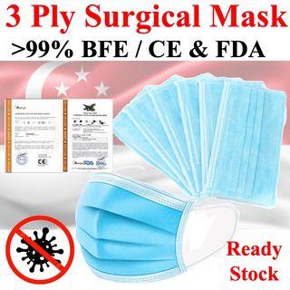 [Offer ]Certified 3 ply surgical mask