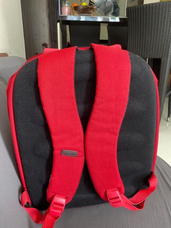 Samsonite Red Laptop Bag, Women's Fashion, Bags & Wallets, Backpacks