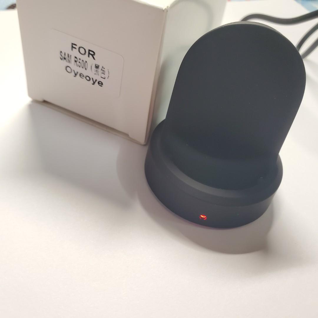 代用 Active 1 & 2 Lte Samsung Galaxy Watch 3 4 Charging Dock R500 無線充電坐