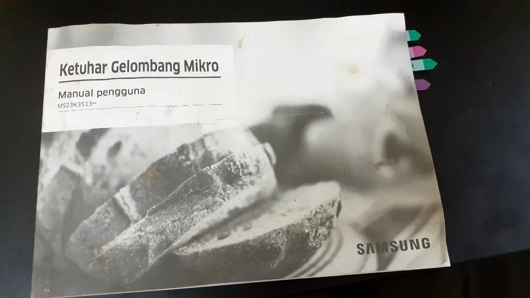 Samsung microwave oven - MS23K3513, TV & Home Appliances, Kitchen ...