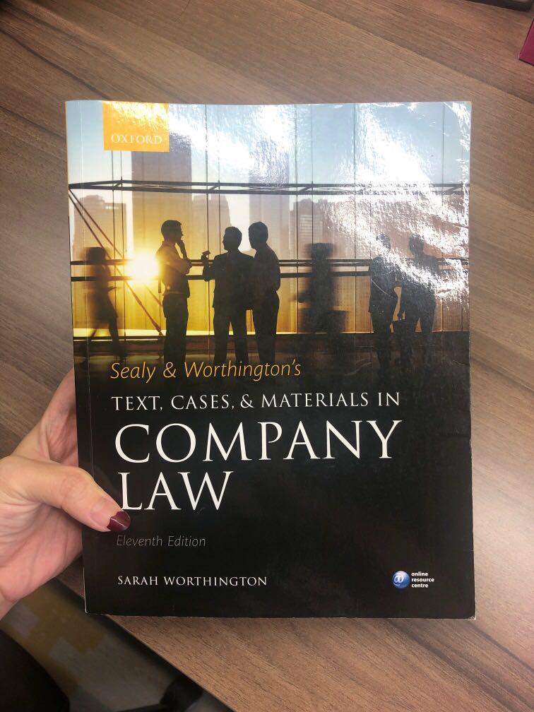 Sealy & Worthington’s Text, Cases and Materials in Company Law, Computers & Tech, Office