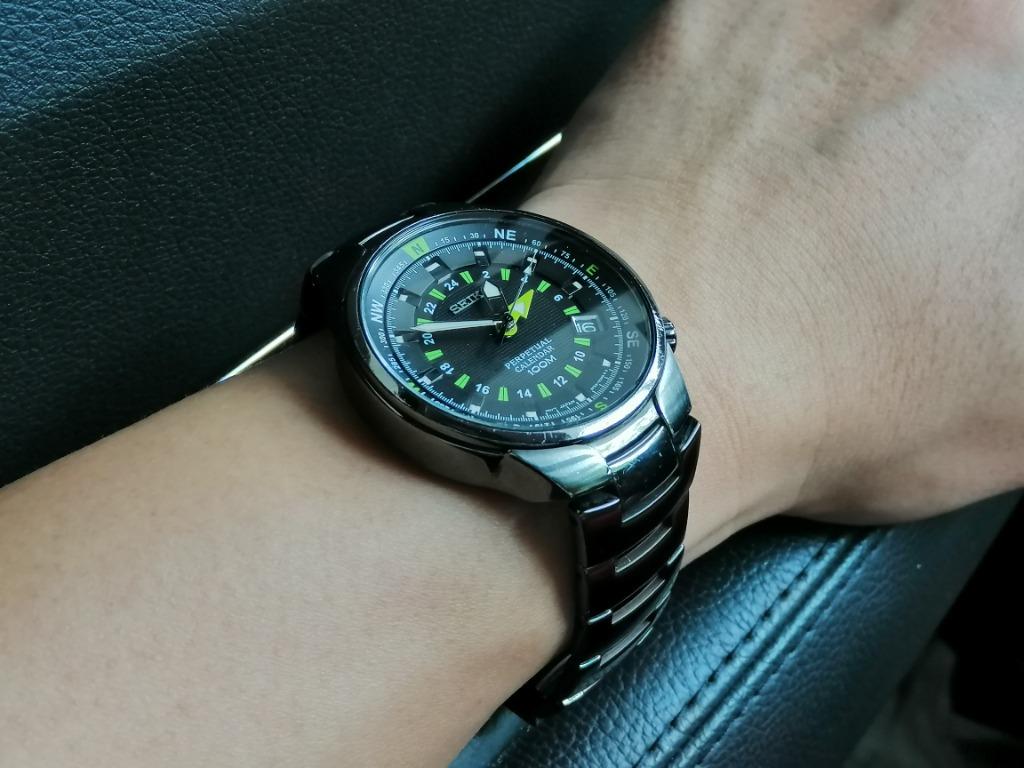 Seiko 8f56 new arrivals gmt