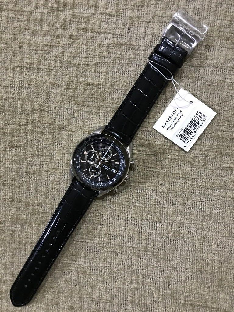 SOLD OUT Seiko SSB183P1 Chronograph Quartz SSB183 SSB183P Men s Sports Watch