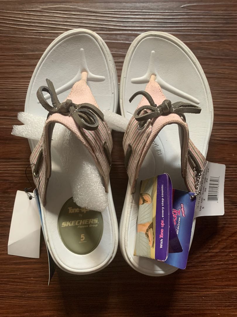 Skechers tone ups on sale flip flops uk