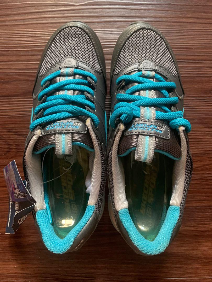 skechers turquoise shoes