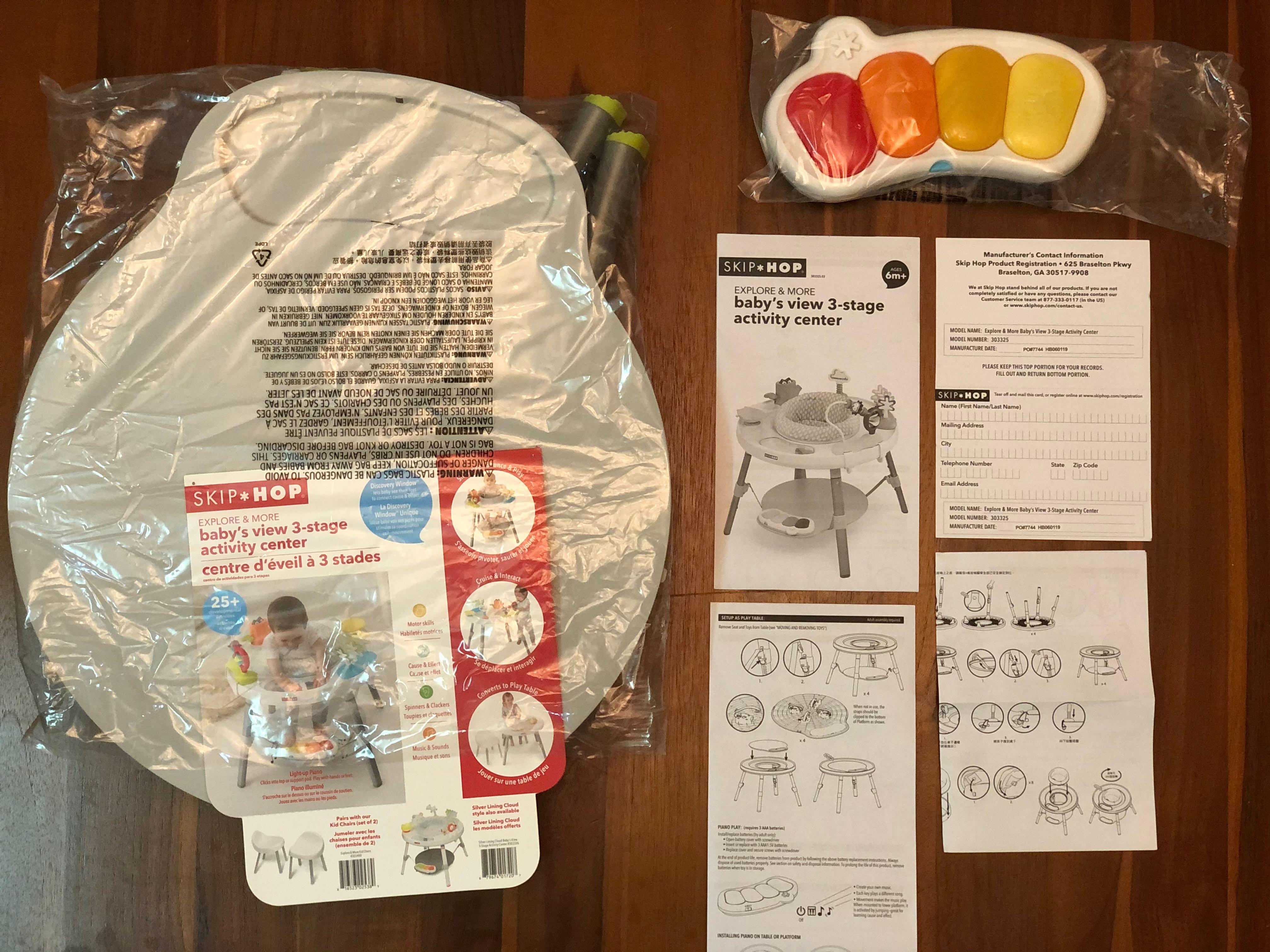 Skip Hop E M 3 Stage Activity Center Babies Kids Infant
