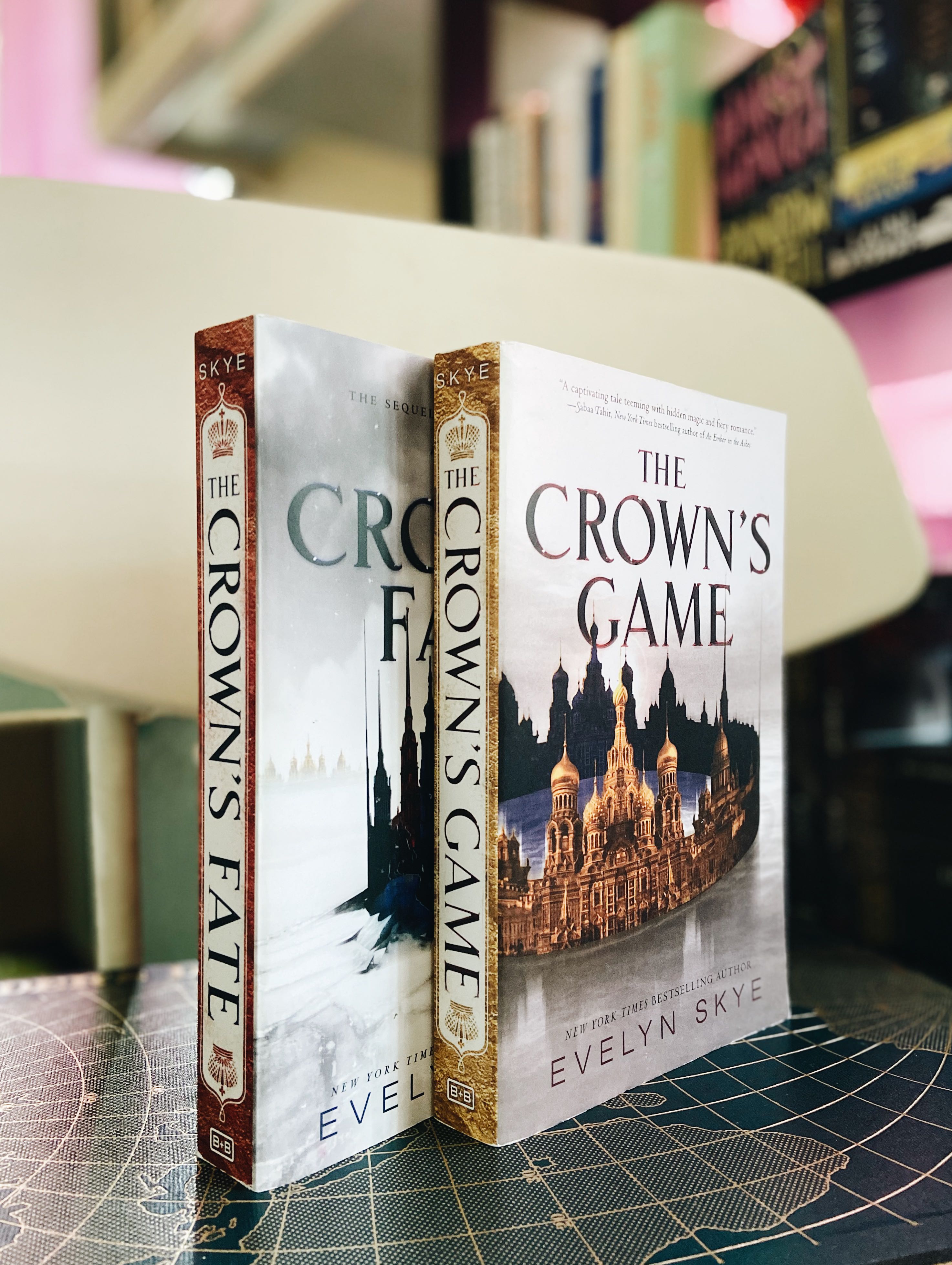 The Crown S Game Fate Duology By Evelyn Skye Books Stationery Fiction On Carousell