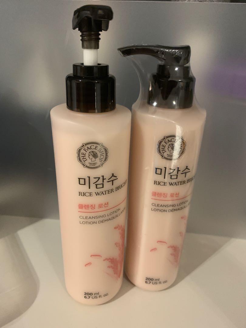 the face shop cleansing lotion