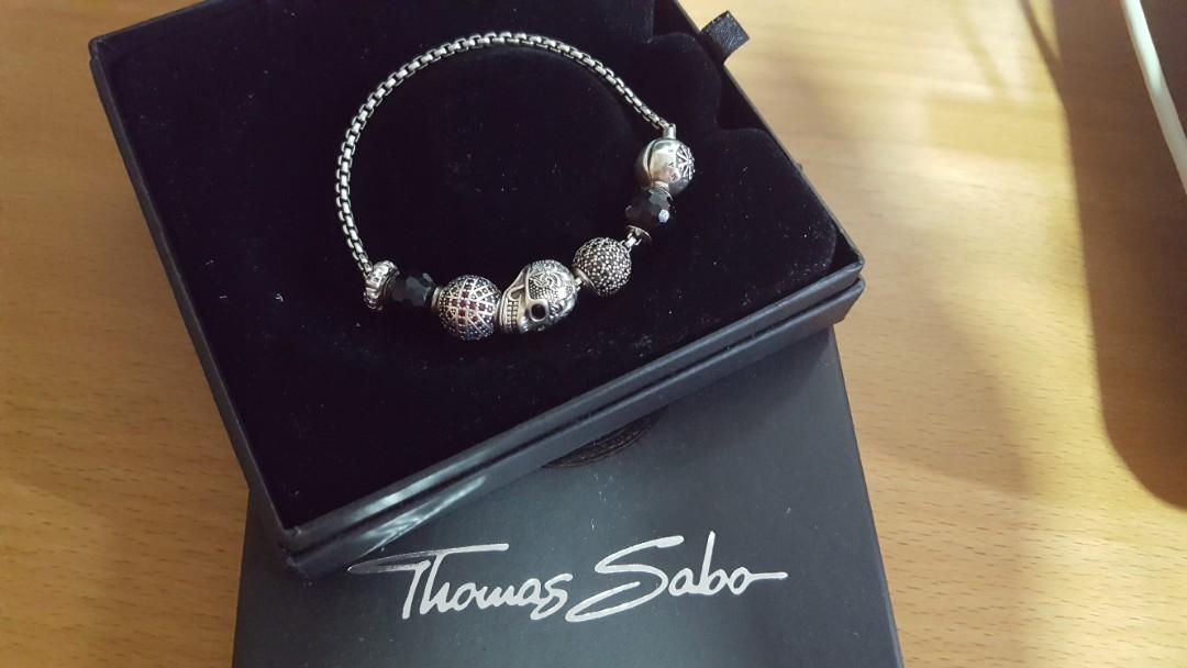 Thomas Sabo Karma Bead Bracelet, Men's Fashion, Watches u0026 Accessories,  Jewelry on Carousell