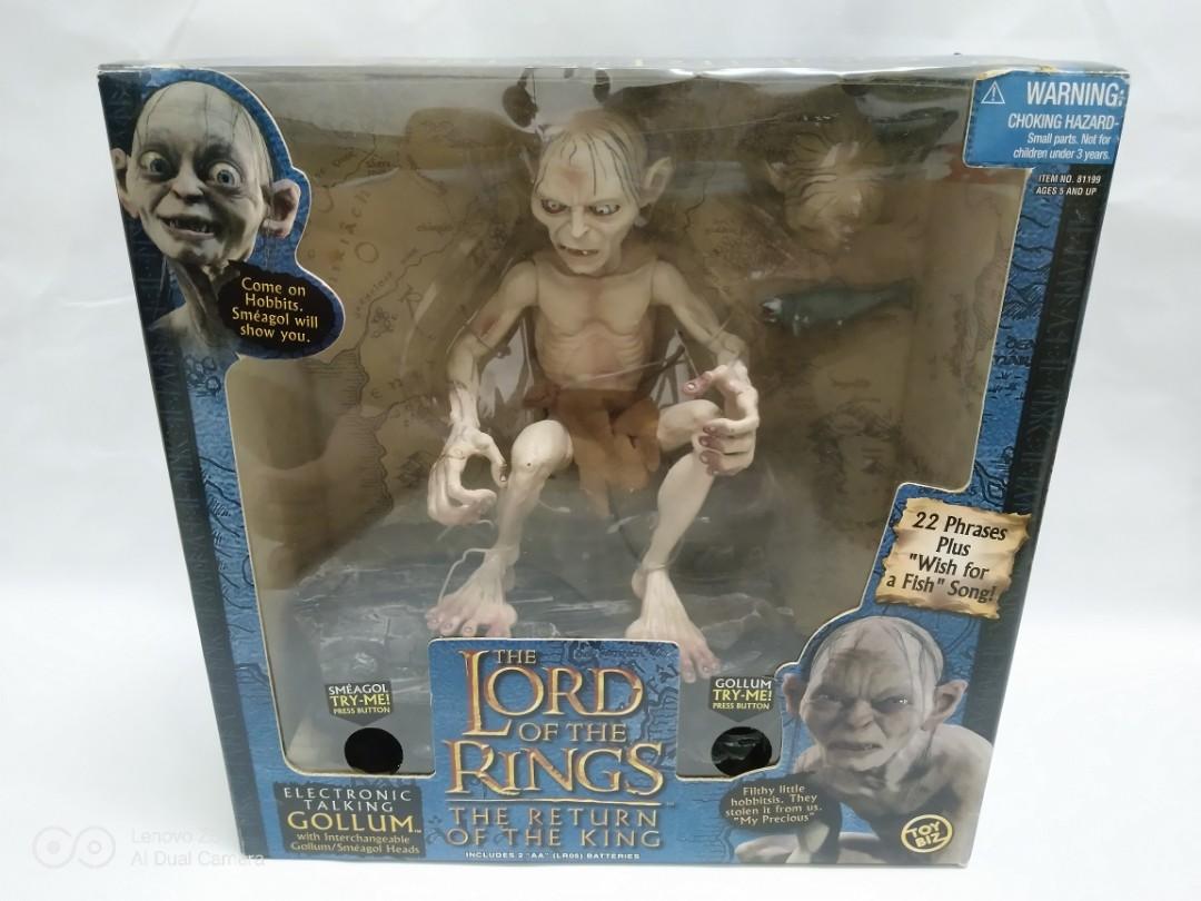 ToyBiz Lord of the Rings Deluxe Talking Gollum Action Figure