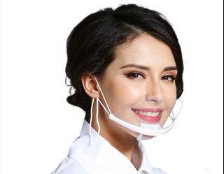 Transparent Face Masks (Reusable)