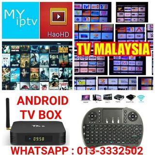 TVBOX PRE-INSTALL 10000 MOVIES AND LIVE TV CHANNEL ANDROIDBOX TX6 ANDROID SMART TV BOX