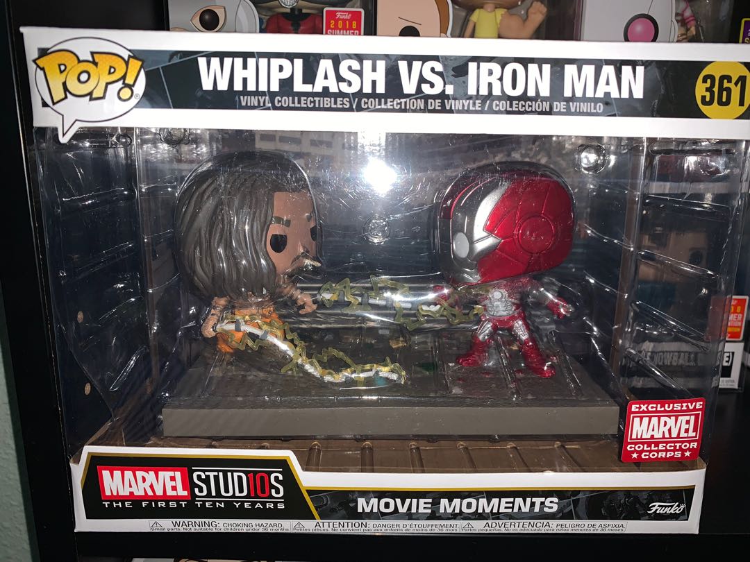 Whiplash Vs. Iron Man #361 Funko Pop Movie Moments! - Marvel Studios F