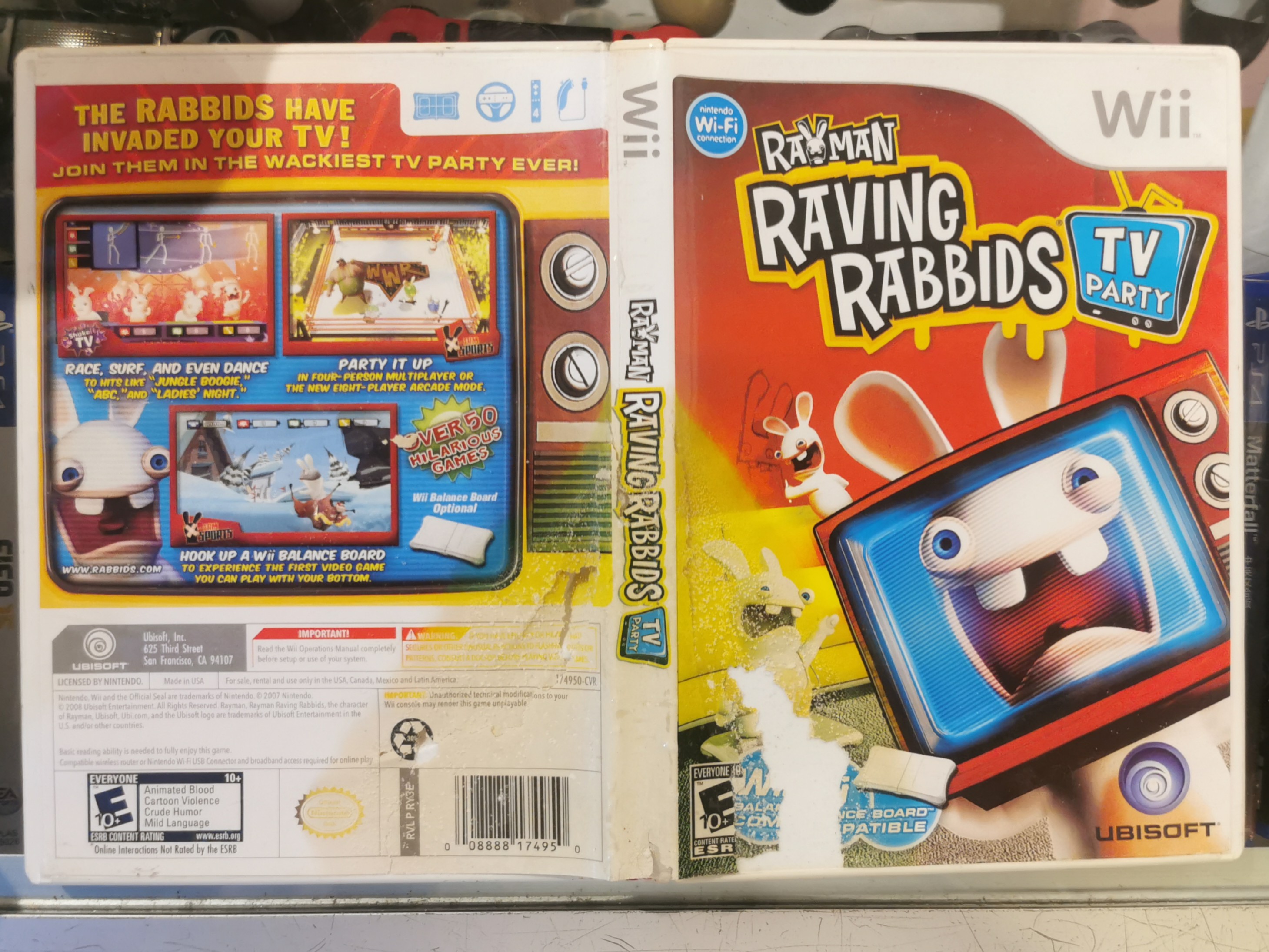 Wii Raving Rabbids TV Party, Video Gaming, Video Games, Nintendo on  Carousell