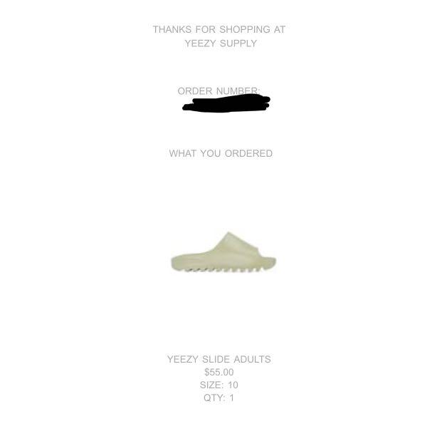 Yeezy slide Resin US 10 free Bluport delivery Men s Fashion