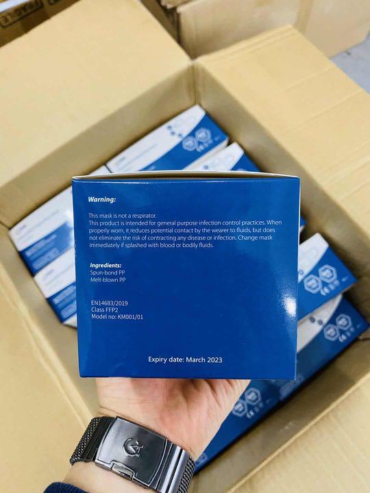 (HSA APPROVED) 3 Ply Surgical Face Mask with BFE and PFE. Medical grade