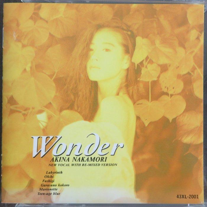 完全限定盤(24k GOLD金碟) 中森明菜akina - Wonder REmix 精選CD (88年