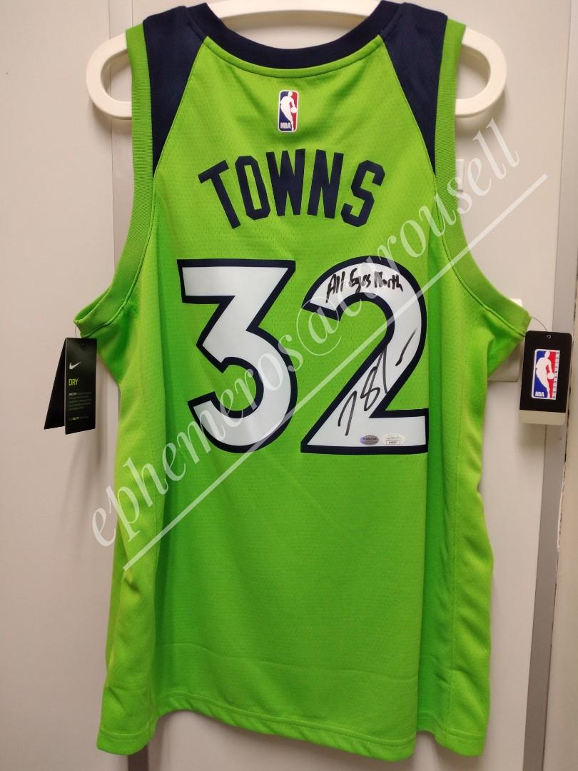 Nike Minnesota Timberwolves Andrew Wiggins NBA Jersey Green 877213