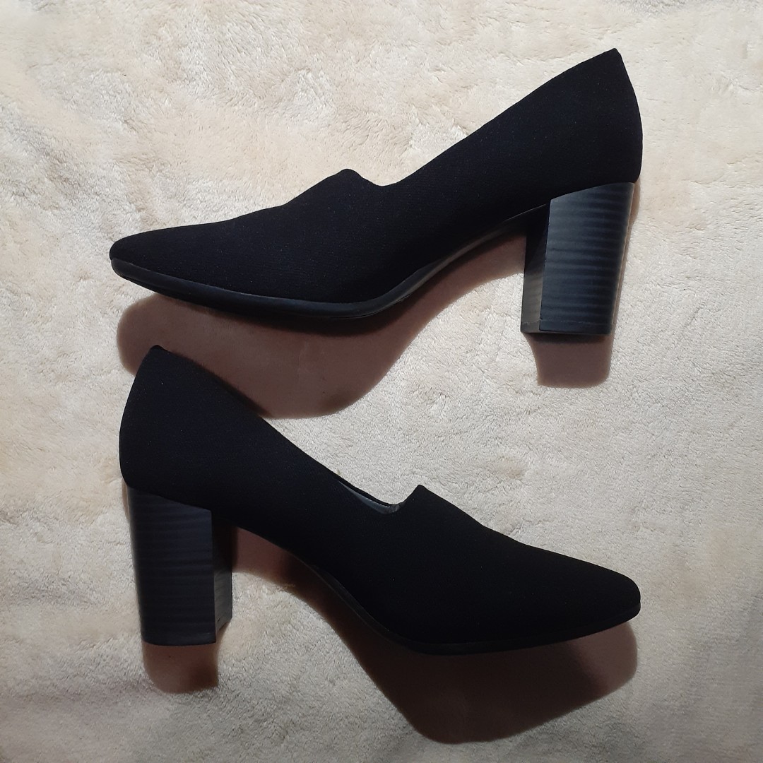 aerosoles black heels
