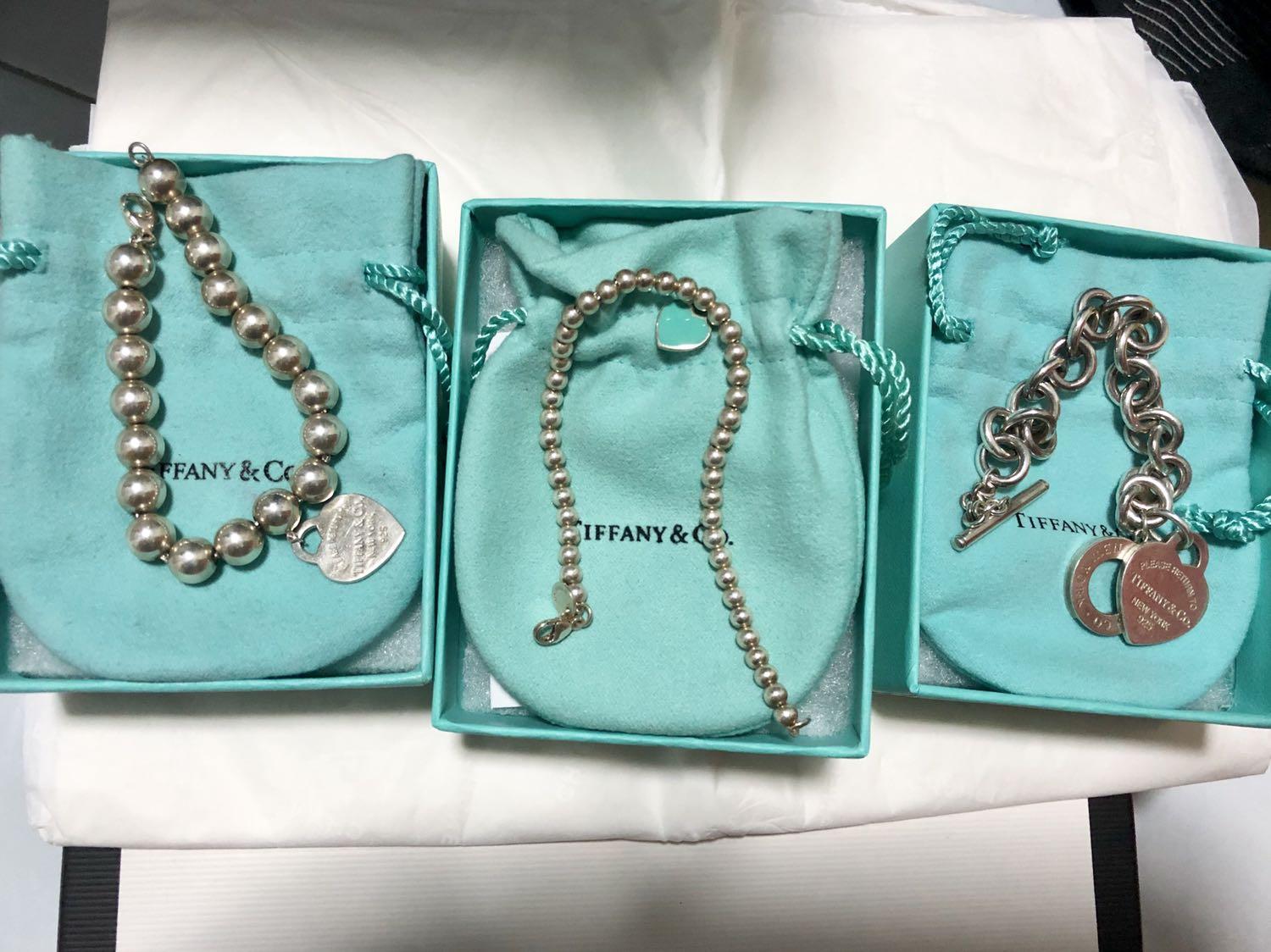 Price reduced Authentic Tiffany n Co bracelets Women s Fashion Jewelry Organisers Bracelets on Carousell