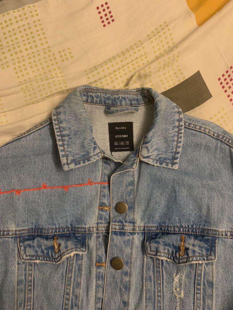 bershka denim jacket price