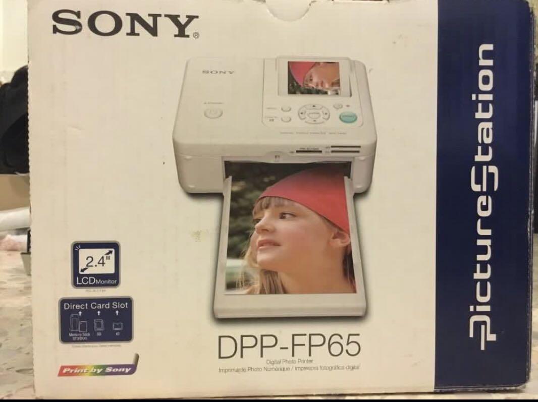 sony camera printer