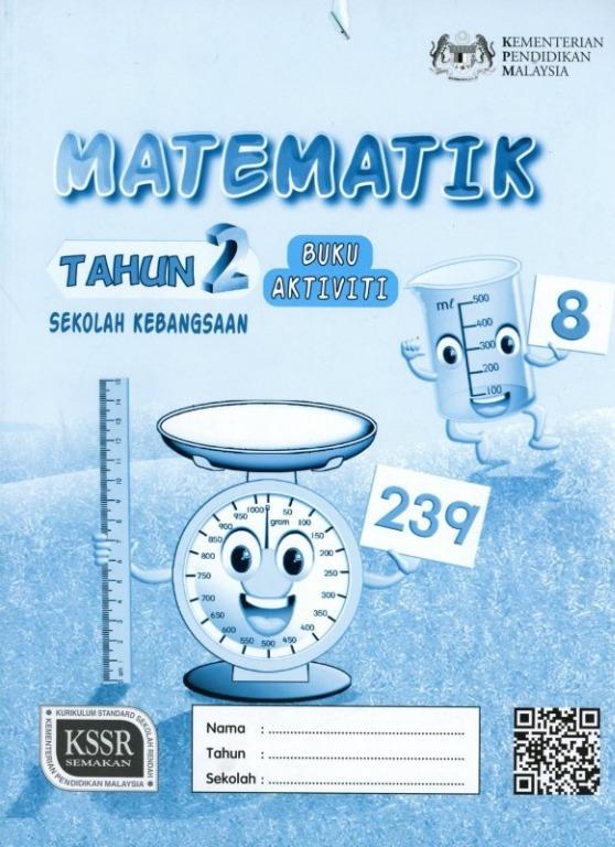 Buku Aktiviti Matematik Tahun 2 Sk Textbooks On Carousell