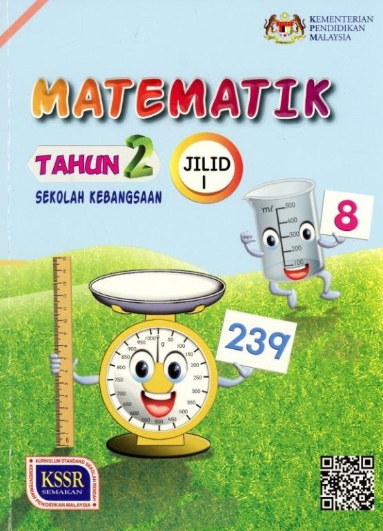 Buku Teks Matematik Tahun 2 Jilid 1 Sk Textbooks On Carousell