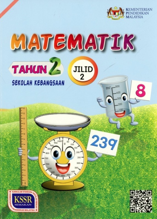 Buku Teks Matematik Tahun 2 Jilid 2 Sk Textbooks On Carousell