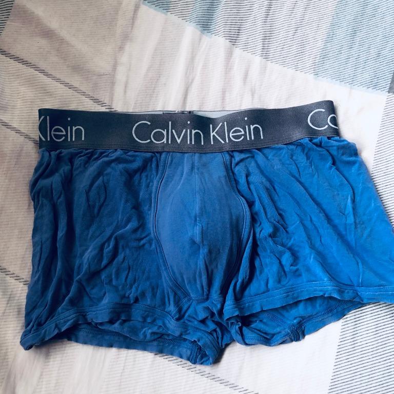 Calvin Klein silver band men's underwear - Trunk (M size), Men's Fashion,  Bottoms, New Underwear on Carousell