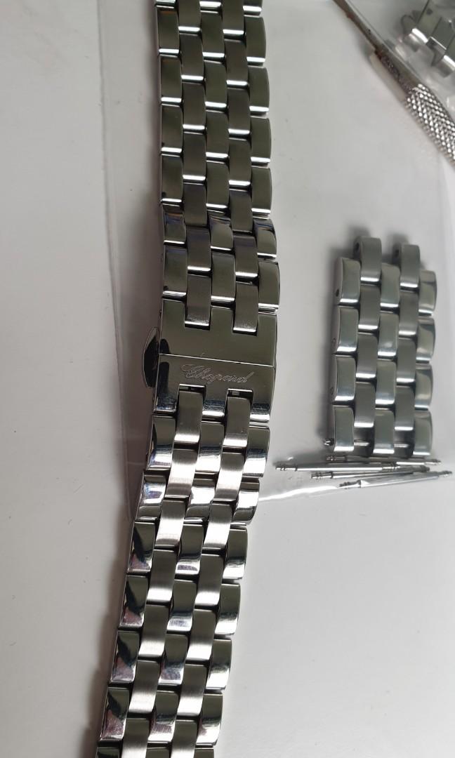 Chopard stainless steel watch bands hotsell