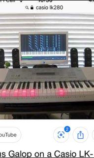 Current Top Range Casio LK-280