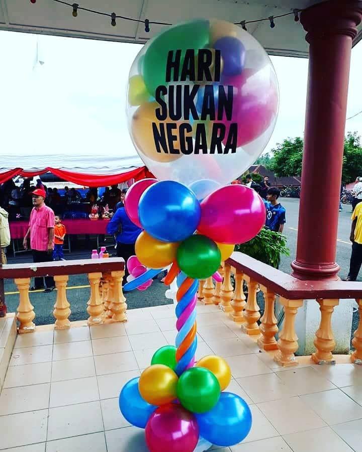 Dekorasi Belon Perasmian Hari Sukan Negara Services Others On Carousell