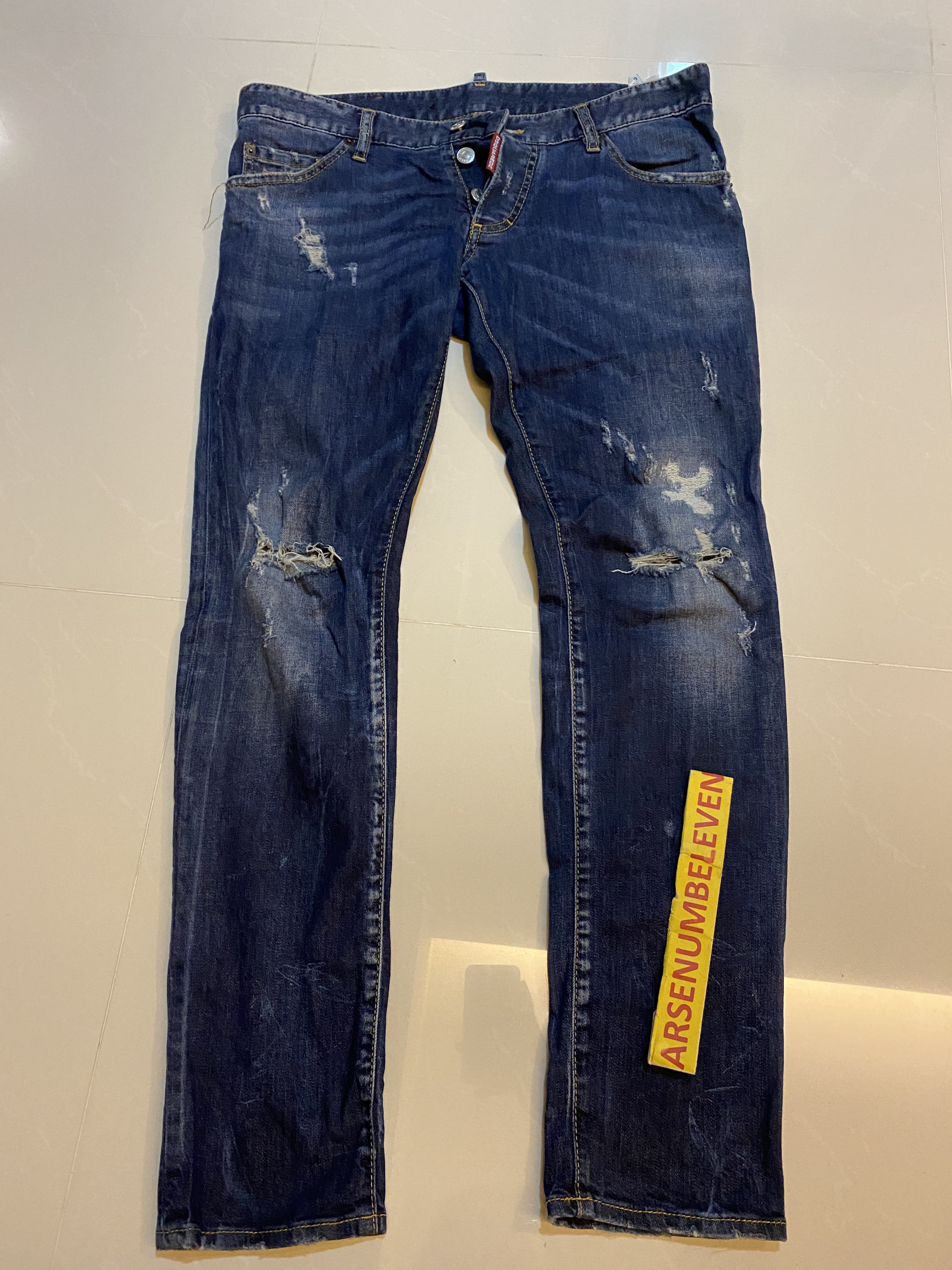 dsquared jeans ripped