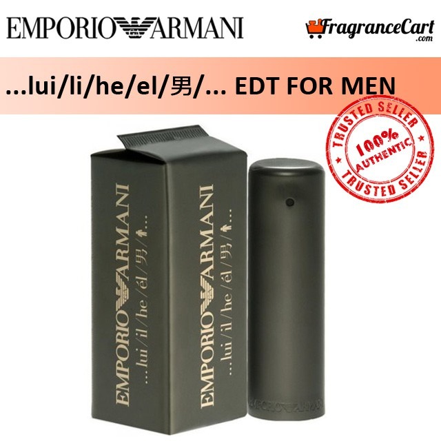 Emporio armani lui shop il he el 50ml