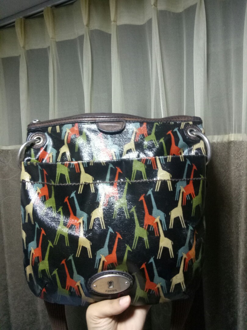 Fossil 2024 giraffe bag