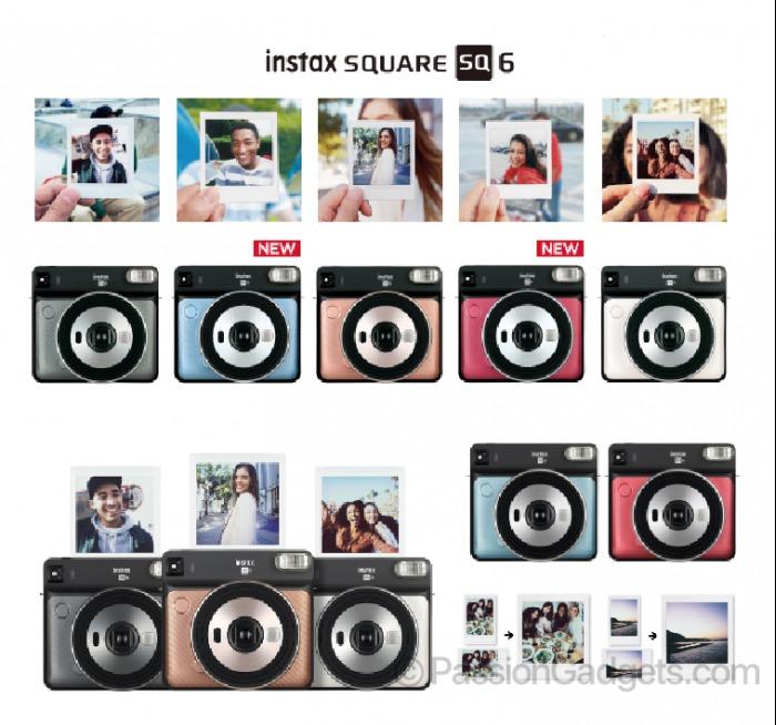 Fujifilm Instax SQ6 Square Instant Camera SPECIAL PACKAGE