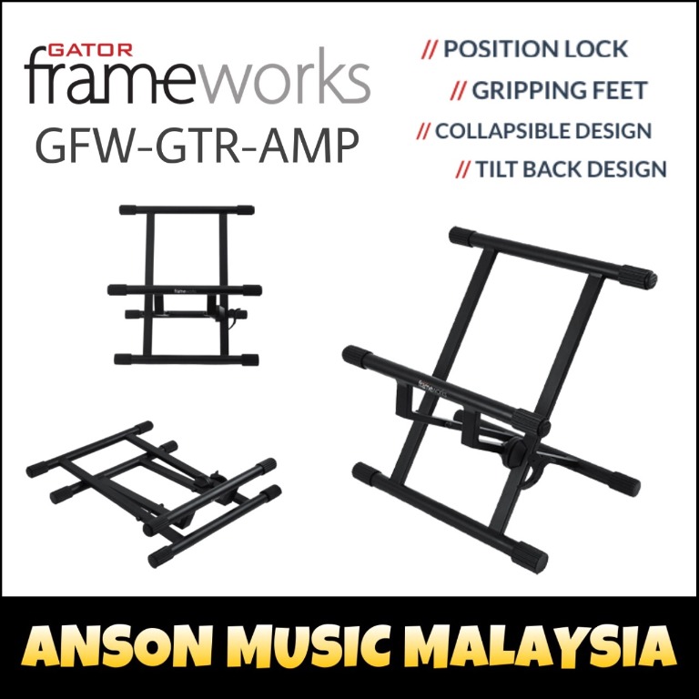 Gator Frameworks GFWGTRAMP Combo Amp Stand, Hobbies & Toys, Music