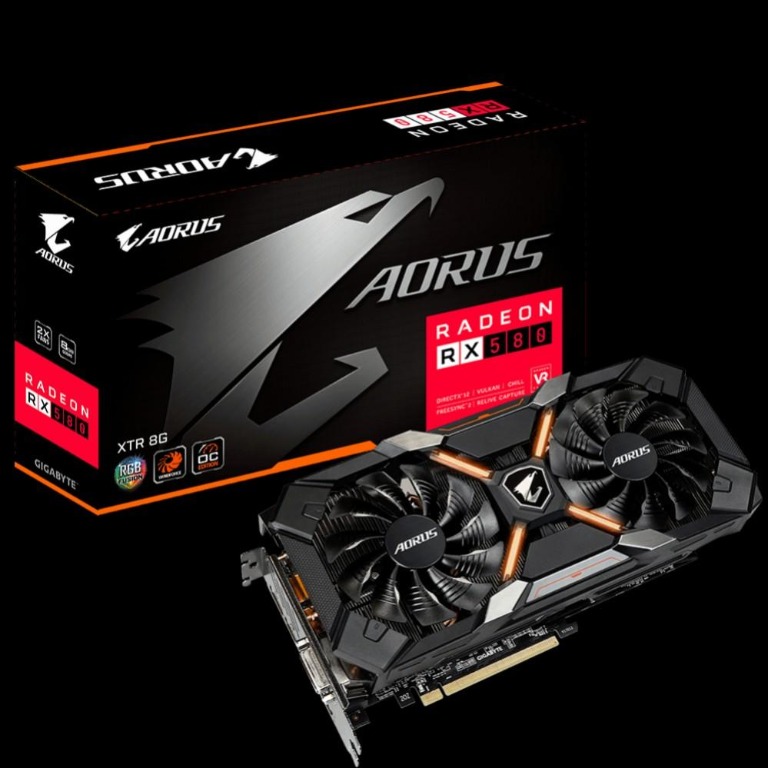 Gigabyte Aorus RX580 XTR 8GB edition