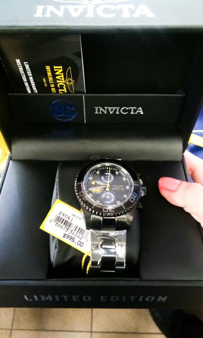invicta limited edition box