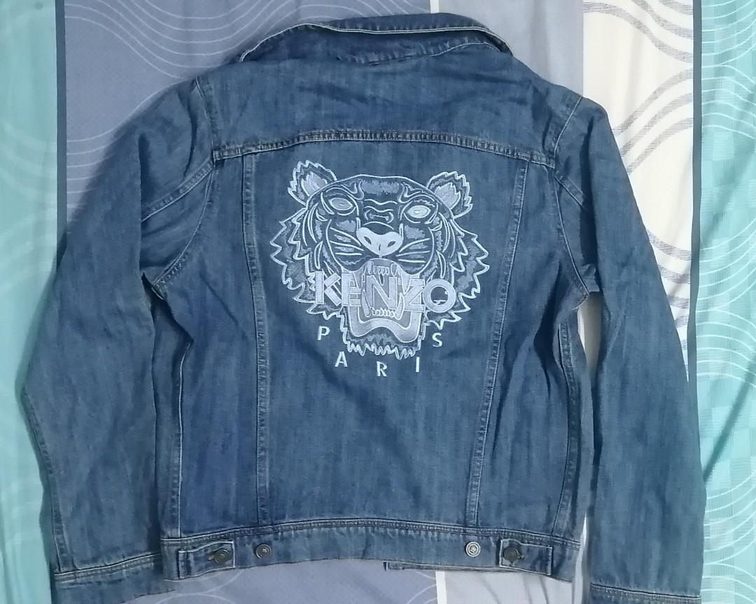 Kenzo denim jacket tiger